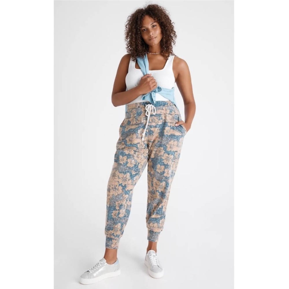 Anthropologie Sofia Printed Joggers